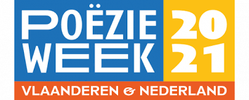 Logo poezieweek in Nederland en Vlaanderen